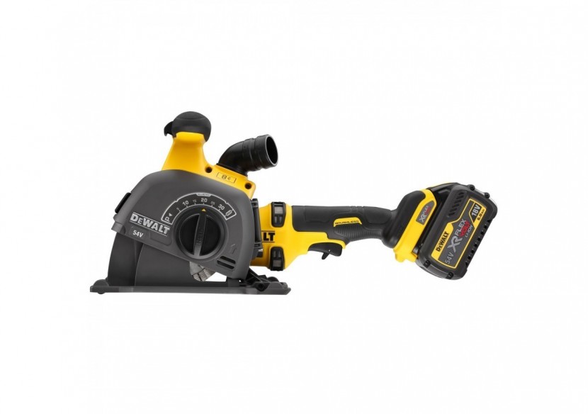 Rainureuse à béton XR FLEXVOLT 54V 2Ah Li-Ion Brushless - DCG200T2-QW - Dewalt Rainureuse à béton XR FLEXVOLT 54V 2Ah Li-Ion Brushless - DCG200T2-QW - Dewalt