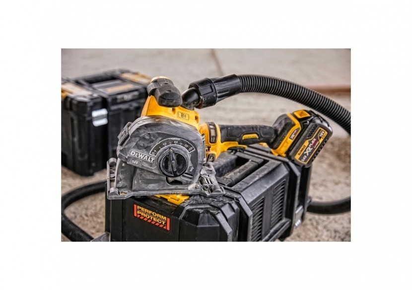 Rainureuse à béton XR FLEXVOLT 54V 2Ah Li-Ion Brushless - DCG200T2-QW - Dewalt Rainureuse à béton XR FLEXVOLT 54V 2Ah Li-Ion Brushless - DCG200T2-QW - Dewalt