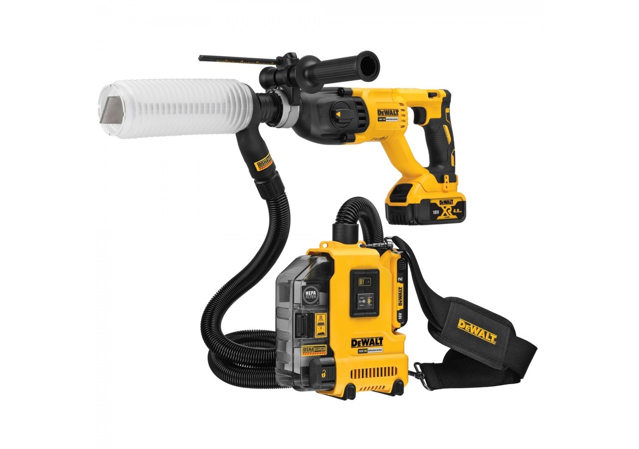 Aspirateur portable XR 18V 2Ah Li-Ion Brushless - DWH161D1-QW - Dewalt