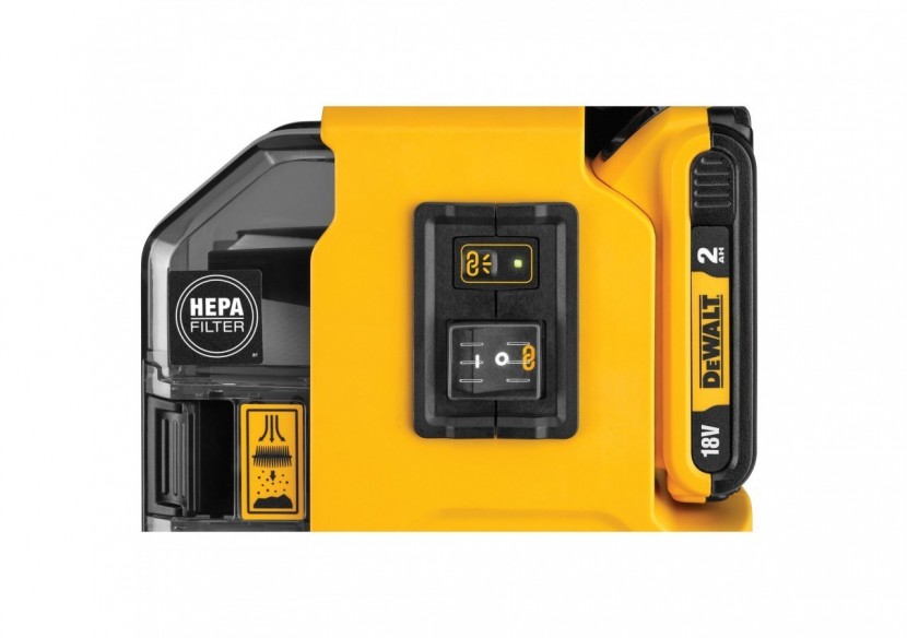 Aspirateur portable XR 18V 2Ah Li-Ion Brushless - DWH161D1-QW - Dewalt