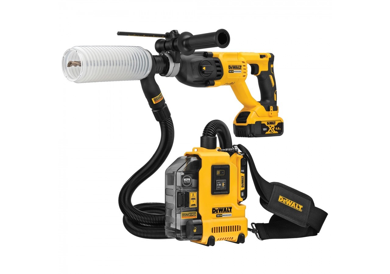 Aspirateur portable XR 18V 2Ah Li-Ion Brushless - DWH161D1-QW - Dewalt
