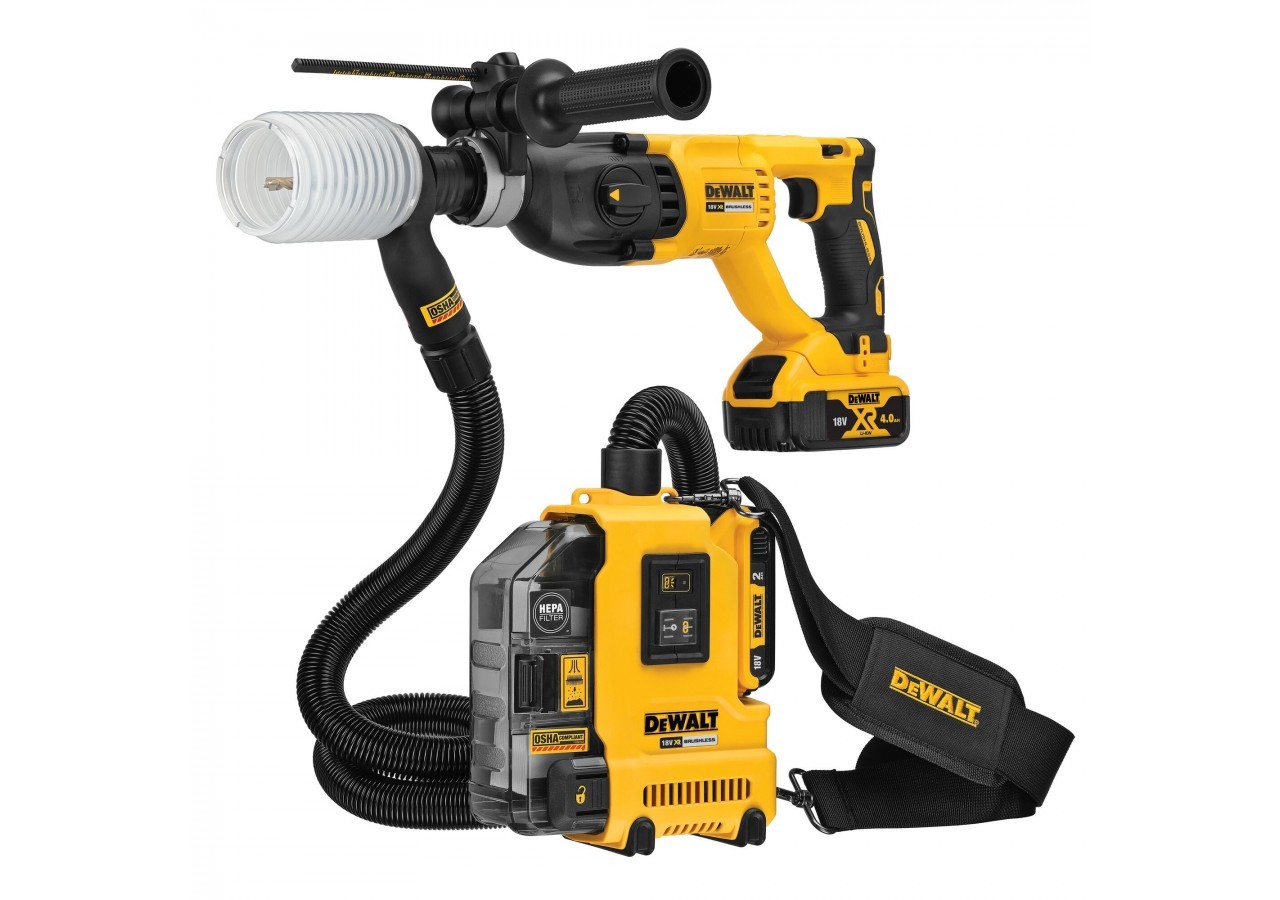 Aspirateur portable XR 18V 2Ah Li-Ion Brushless - DWH161D1-QW - Dewalt