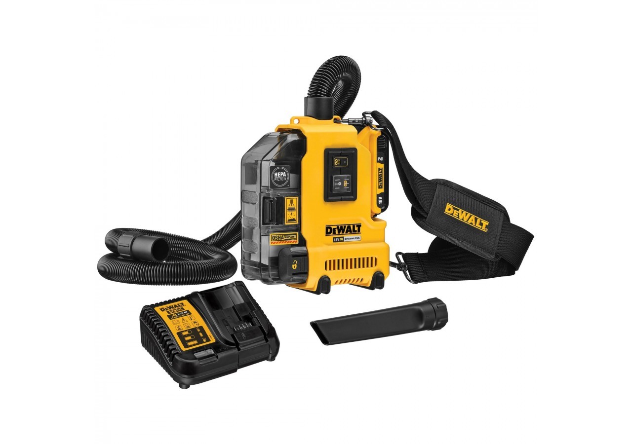 Aspirateur portable XR 18V 2Ah Li-Ion Brushless - DWH161D1-QW - Dewalt