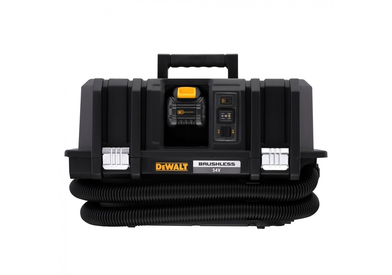 Aspirateur TSTAK XR FLEXVOLT 54V 2Ah Li-Ion Brushless eau et poussières - Classe M - DCV586MT2-QW - Dewalt