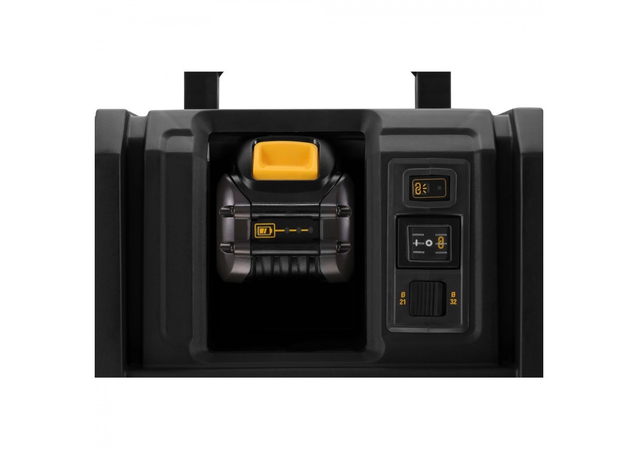 Aspirateur TSTAK XR FLEXVOLT 54V 2Ah Li-Ion Brushless eau et poussières - Classe M - DCV586MT2-QW - Dewalt