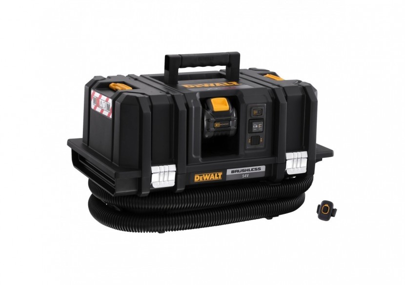 Aspirateur TSTAK XR FLEXVOLT 54V 2Ah Li-Ion Brushless eau et poussières - Classe M - DCV586MT2-QW - Dewalt