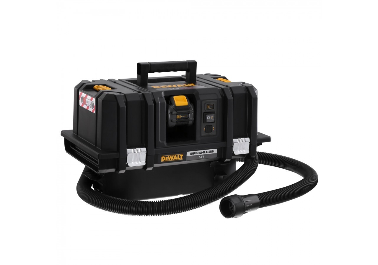 Aspirateur TSTAK XR FLEXVOLT 54V 2Ah Li-Ion Brushless eau et poussières - Classe M - DCV586MT2-QW - Dewalt