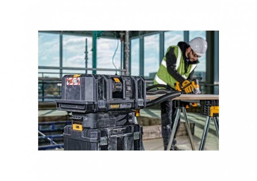 Aspirateur TSTAK XR FLEXVOLT 54V 2Ah Li-Ion Brushless eau et poussières - Classe M - DCV586MT2-QW - Dewalt