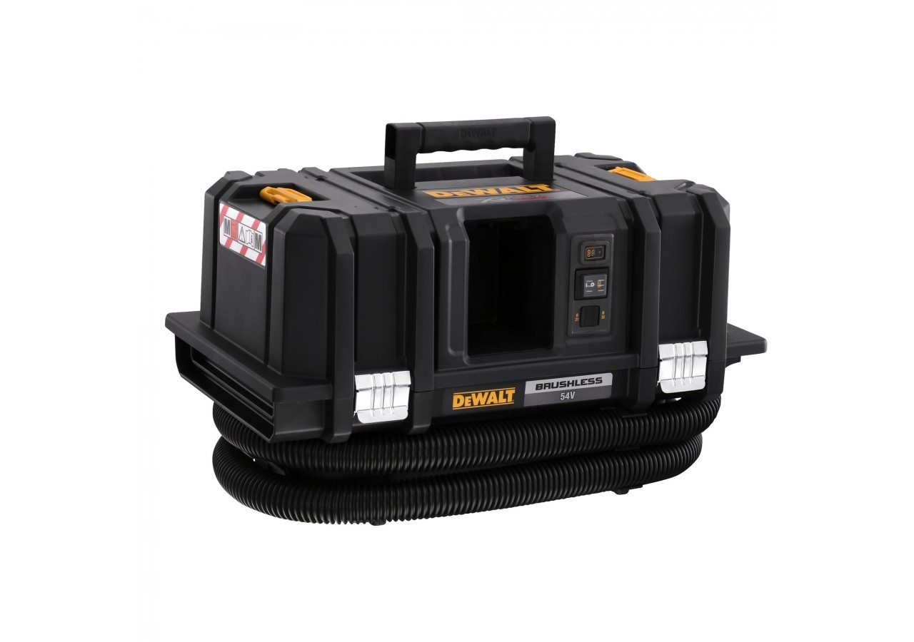 Aspirateur TSTAK XR FLEXVOLT 54V Brushless eau et poussières - Classe M - DCV586MN-XJ - Dewalt