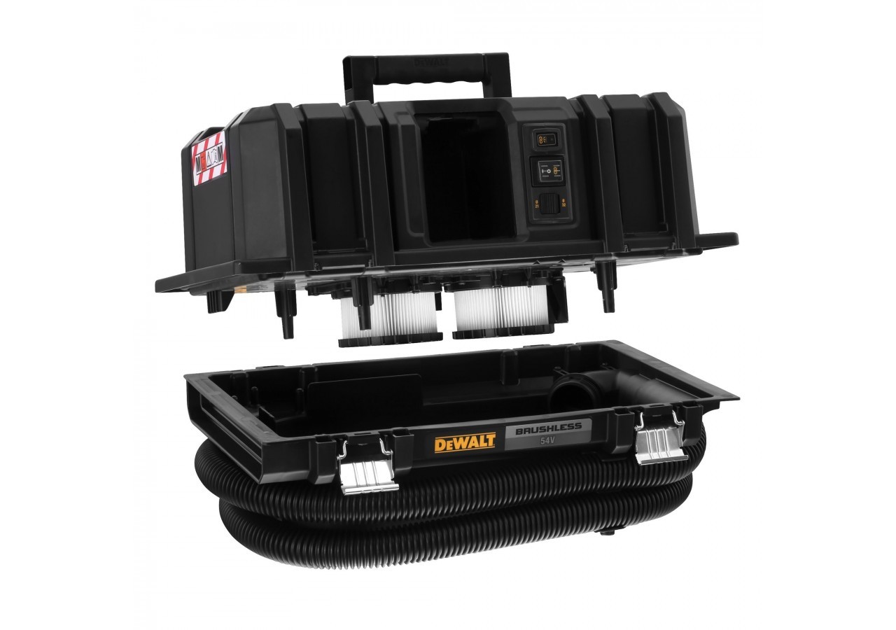 Aspirateur TSTAK XR FLEXVOLT 54V Brushless eau et poussières - Classe M - DCV586MN-XJ - Dewalt