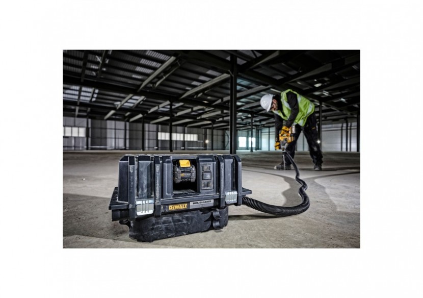 Kit aspirateur TSTAK XR FLEXVOLT 54V eau et poussières - Classe M - DCV586MK-XJ - Dewalt