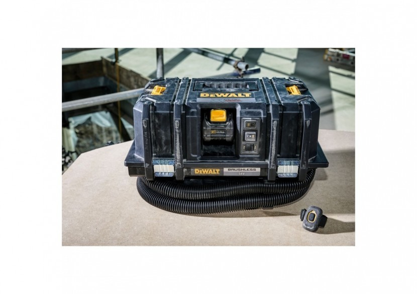 Kit aspirateur TSTAK XR FLEXVOLT 54V eau et poussières - Classe M - DCV586MK-XJ - Dewalt