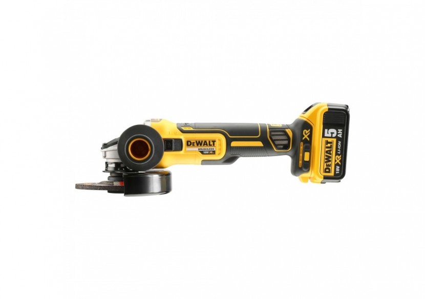 Meuleuse 125 mm XR 18V 5Ah Li-Ion Brushless - DCG405P2-QW - Dewalt