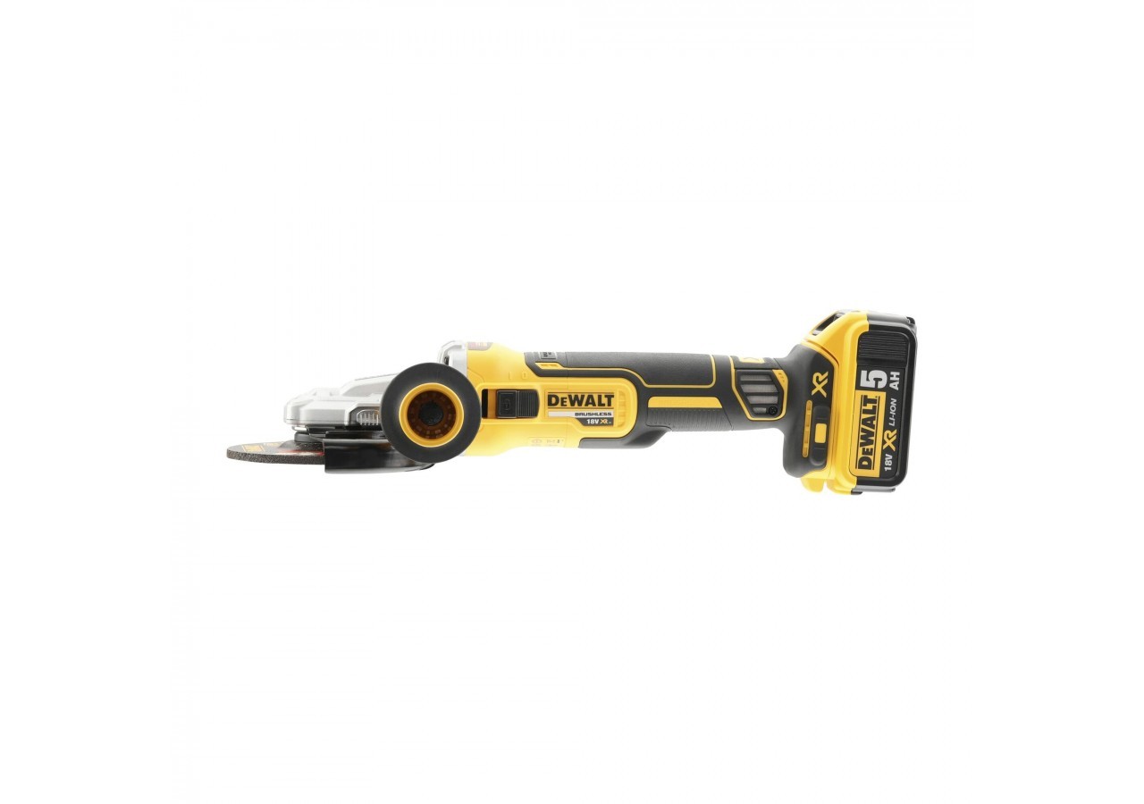 Meuleuse Tête Plate 125 mm XR 18V Brushless - DCG405FN-XJ - Dewalt