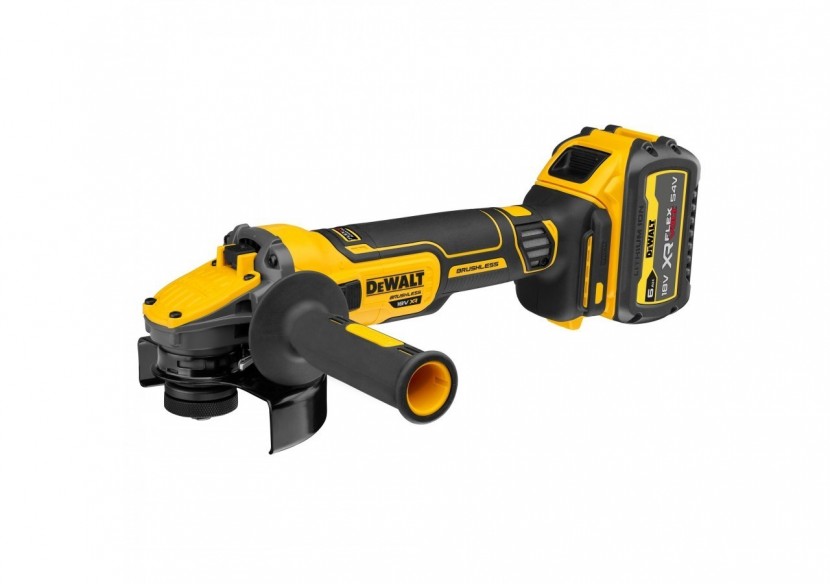 Meuleuse 125 mm XR 18V ADVANTAGE 6Ah Li-Ion Brushless - DCG409T1-QW - Dewalt