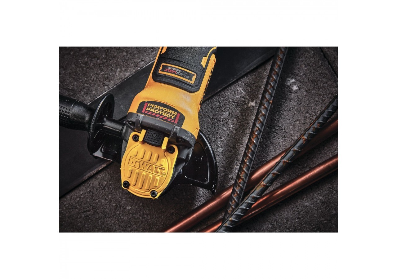 Meuleuse 125 mm XR 18V ADVANTAGE 6Ah Li-Ion Brushless - DCG409T1-QW - Dewalt