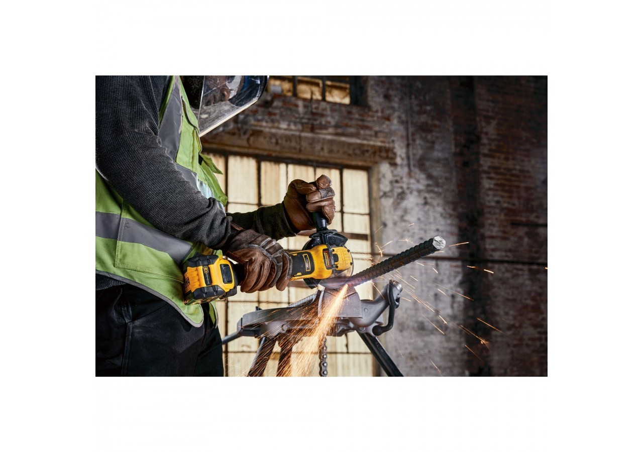 Meuleuse à vitesse variable 125 mm XR 18V ADVANTAGE Brushless – Interrupteur à palette - DCG416VSN-XJ - Dewalt