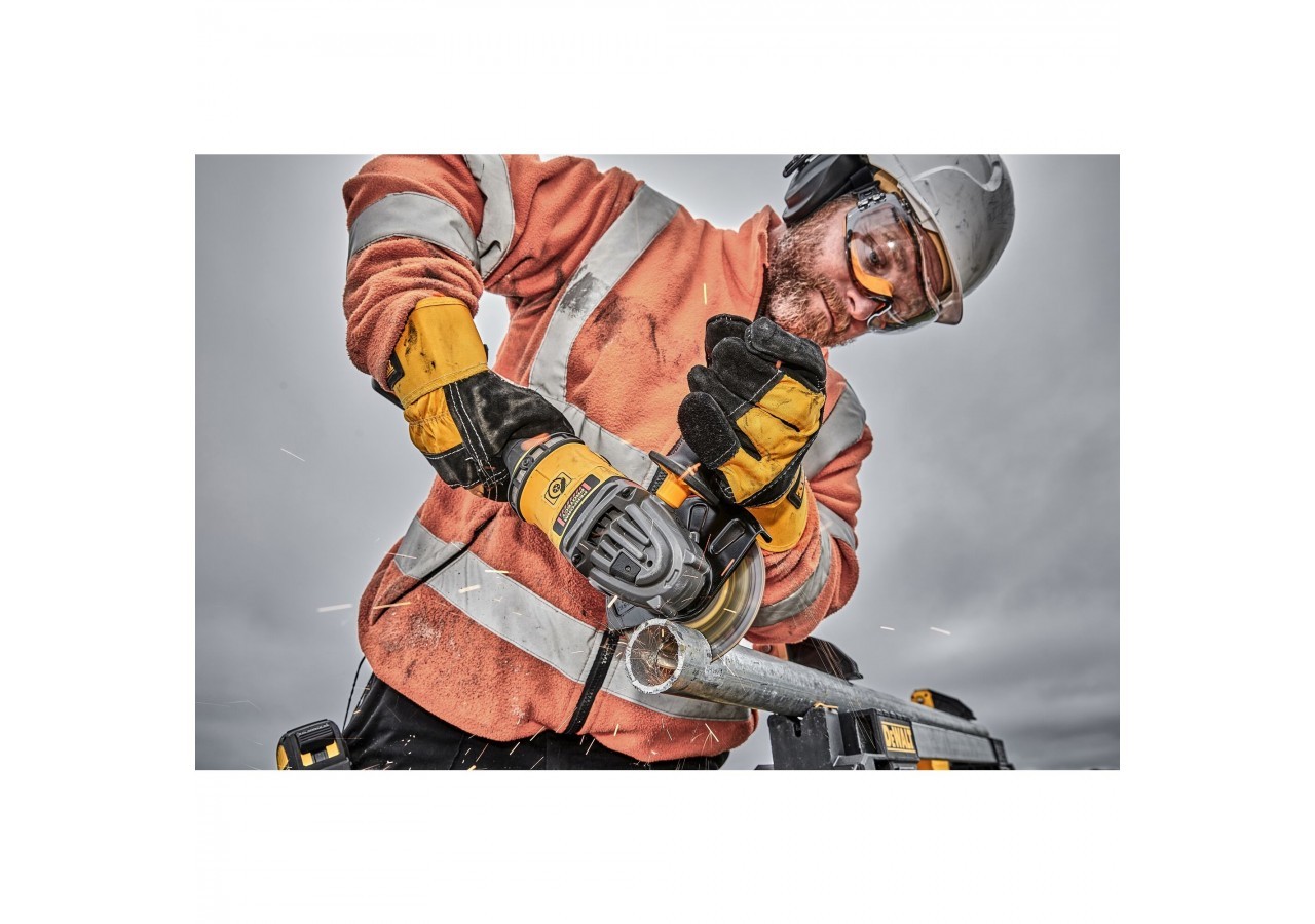 Meuleuse 125 mm XR FLEXVOLT 54V 3Ah Li-Ion Brushless - DCG418X2-QW - Dewalt