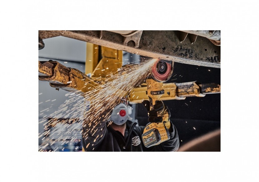 Meuleuse 125 mm XR FLEXVOLT 54V 3Ah Li-Ion Brushless - DCG418X2-QW - Dewalt