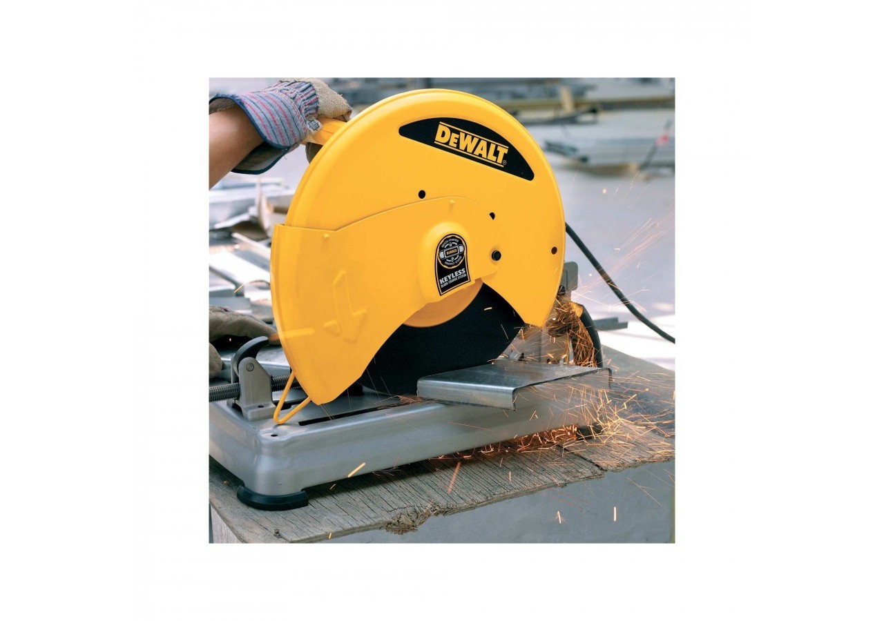 Tronçonneuse à disque 2200W 355 mm - haute performance - D28715-QS - Dewalt