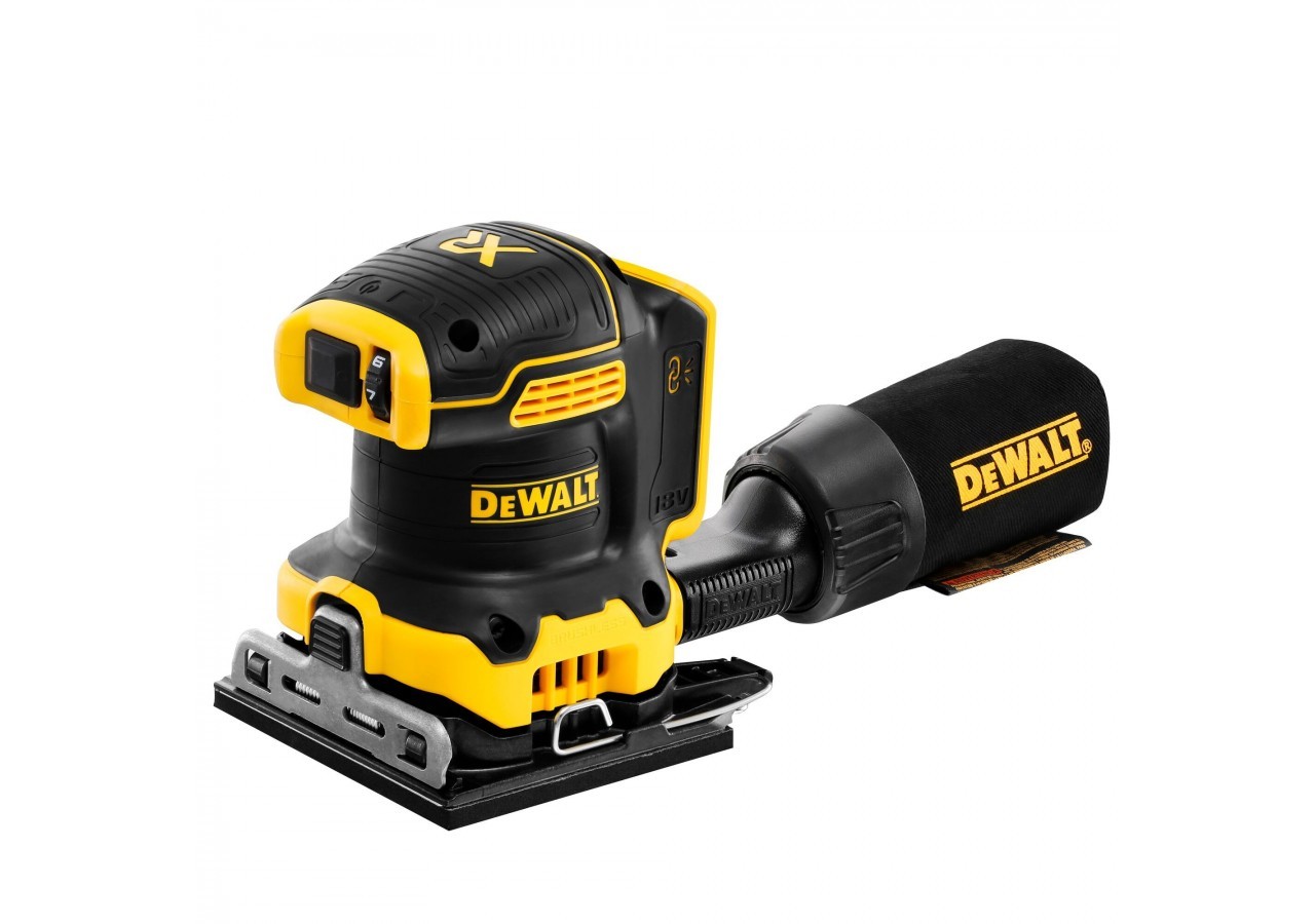 Ponceuse 1/4 de feuille XR 18V Brushless - DCW200NT-XJ - Dewalt