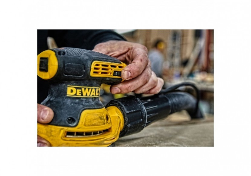 Ponceuse excentrique 280W 125 mm - DWE6423-QS - Dewalt