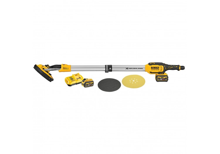 Ponceuse à bras murale XR 18V 6Ah Li-Ion Brushless - 225 mm - Wireless Tool Control - DCE800T2-QW - Dewalt