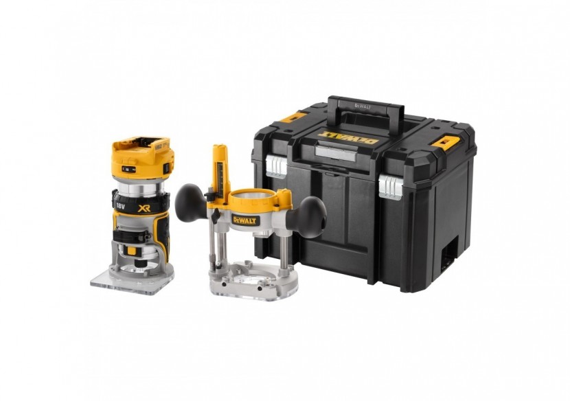 Affleureuse défonceuse XR 18V Brushless 8 mm - DCW604NT-XJ - Dewalt