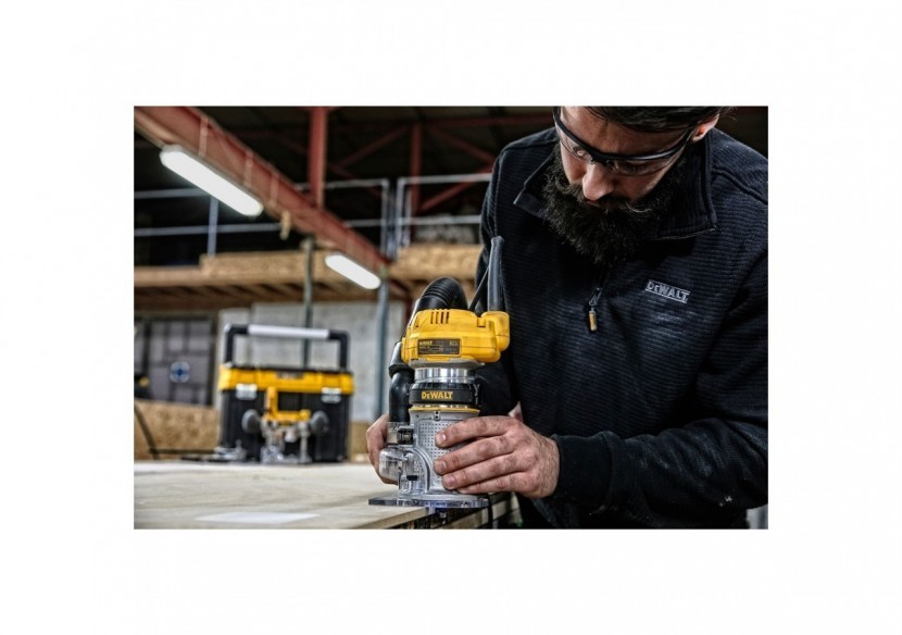 Affleureuse défonceuse 900W 8 mm - D26204K-QS - Dewalt