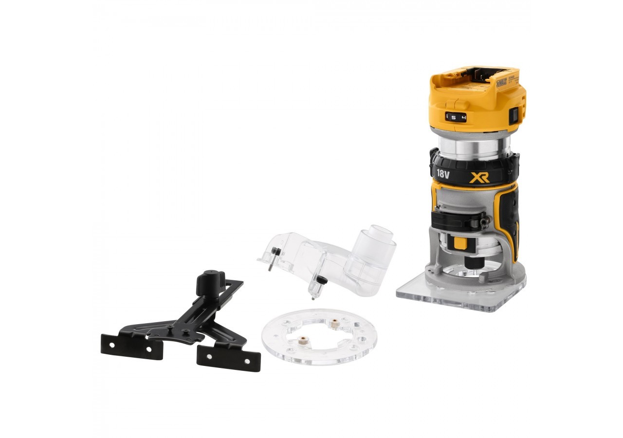 Affleureuse XR 18V Brushless 8 mm - DCW600N-XJ - Dewalt