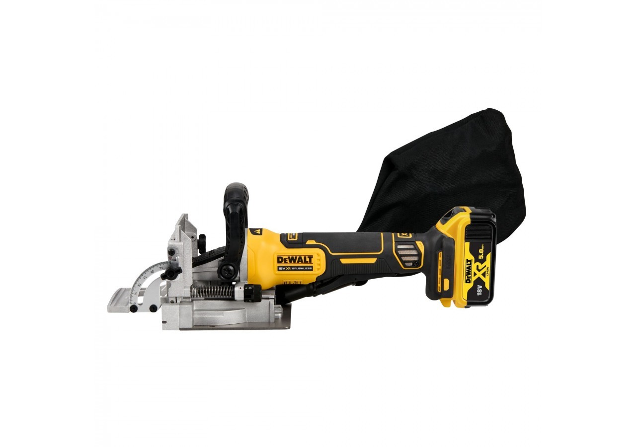 Fraiseuse à lamelles XR 18V 5Ah Li-Ion Brushless - DCW682P2-QW - Dewalt