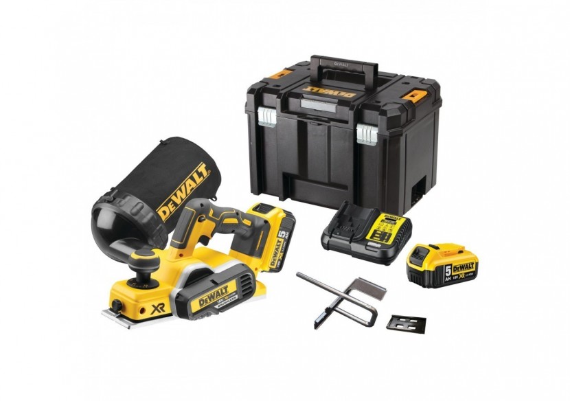 Rabot XR 18V 5Ah Li-Ion Brushless - DCP580P2-QW - Dewalt Rabot XR 18V 5Ah Li-Ion Brushless - DCP580P2-QW - Dewalt
