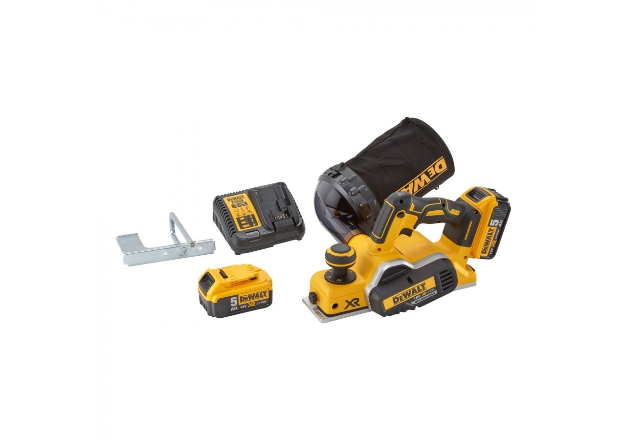 Rabot XR 18V 5Ah Li-Ion Brushless - DCP580P2-QW - Dewalt