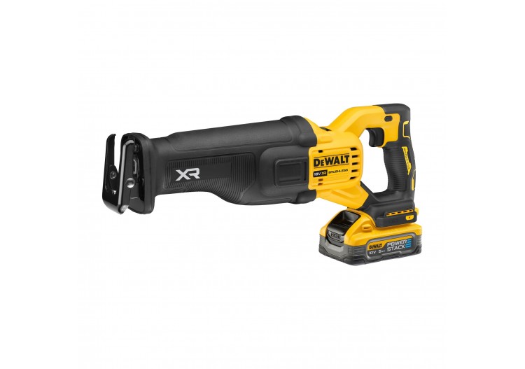 Scie sabre XR 18V ADVANTAGE 5Ah Li-Ion Brushless - POWERSTACK - DCS386H2T-QW - Dewalt