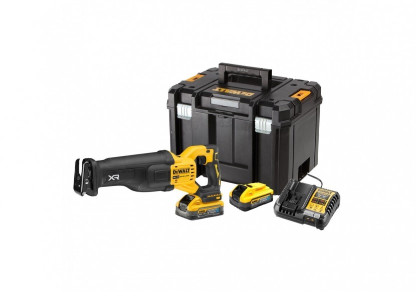 Scie sabre XR 18V ADVANTAGE 5Ah Li-Ion Brushless - POWERSTACK - DCS386H2T-QW - Dewalt