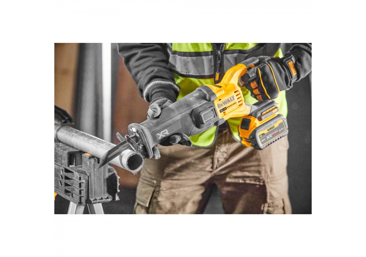 Scie sabre XR 18V ADVANTAGE 6Ah Li-Ion Brushless - DCS386T1-QW - Dewalt