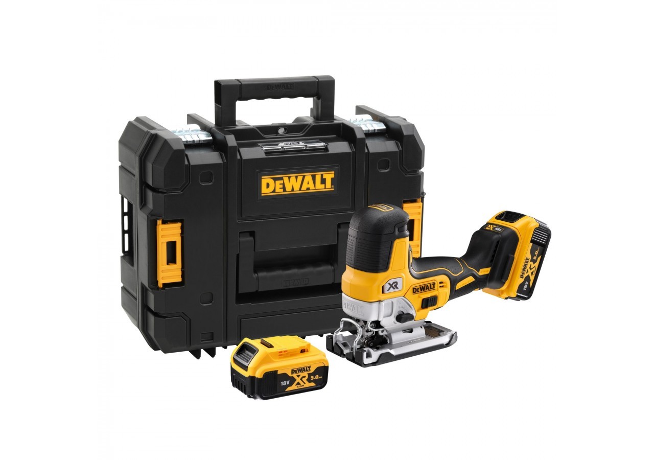 Scie sauteuse à prise par le corps XR 18V 5Ah Li-Ion Brushless - DCS335P2-QW - Dewalt