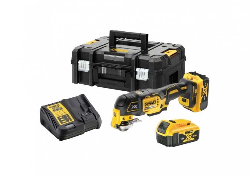 Multi-cutter XR 18V 5Ah Li-Ion Brushless - 35 accessoires - DCS356P2-QW - Dewalt