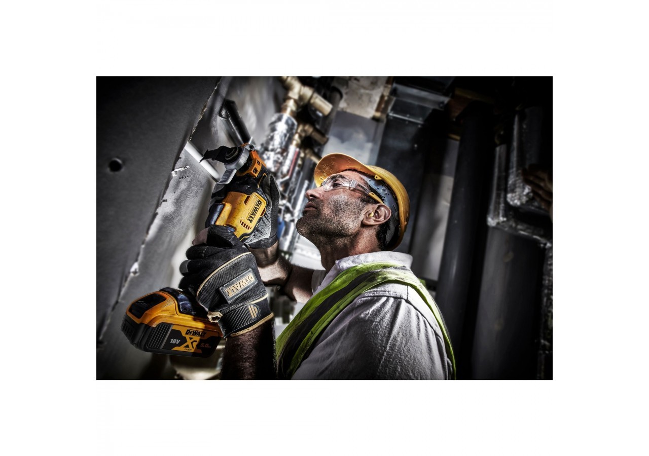 Multi-cutter XR 18V 5Ah Li-Ion Brushless - 35 accessoires - DCS356P2-QW - Dewalt