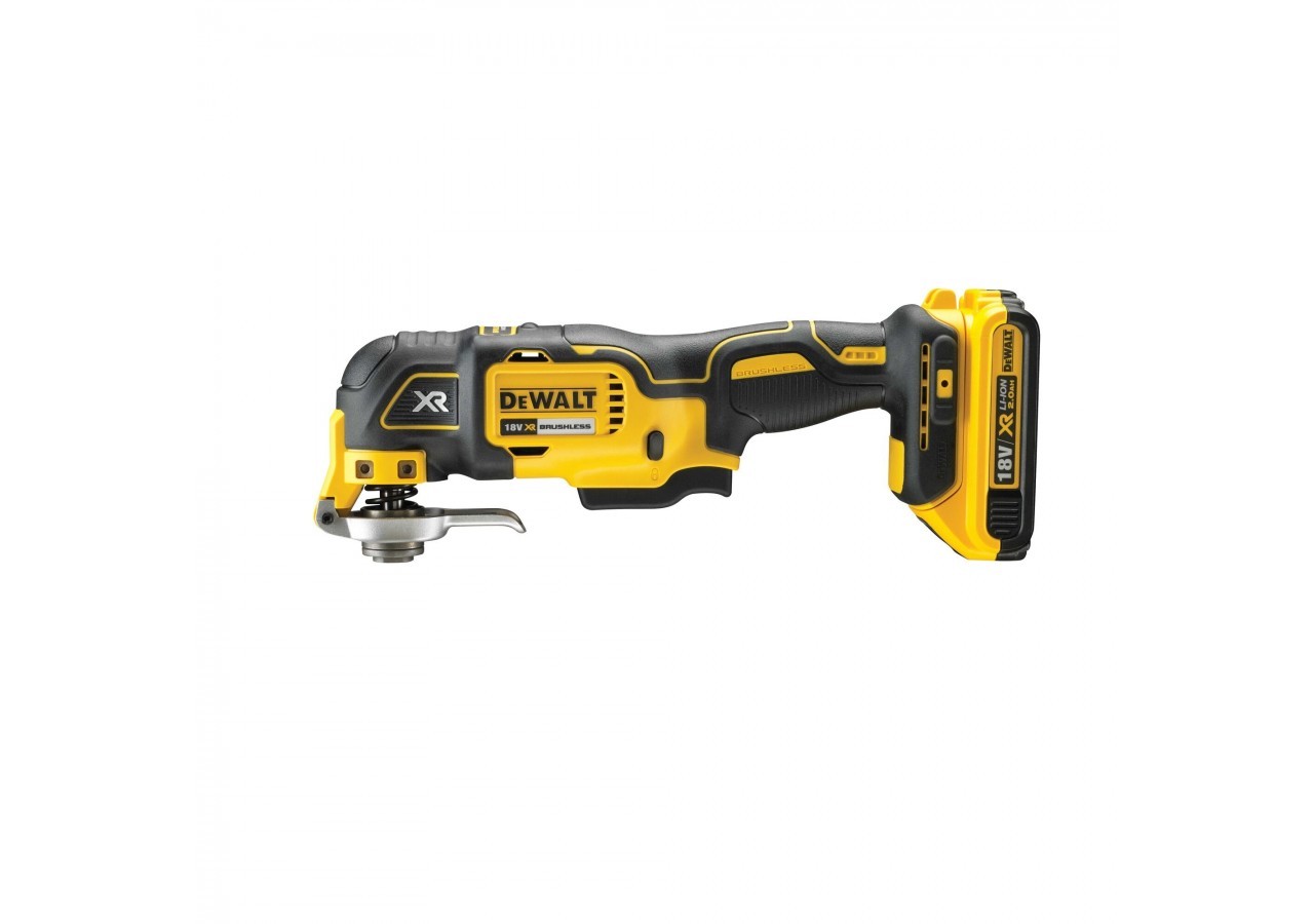 Multi-cutter XR 18V 2Ah Li-Ion Brushless - 32 accessoires - DCS355D2-QW - Dewalt