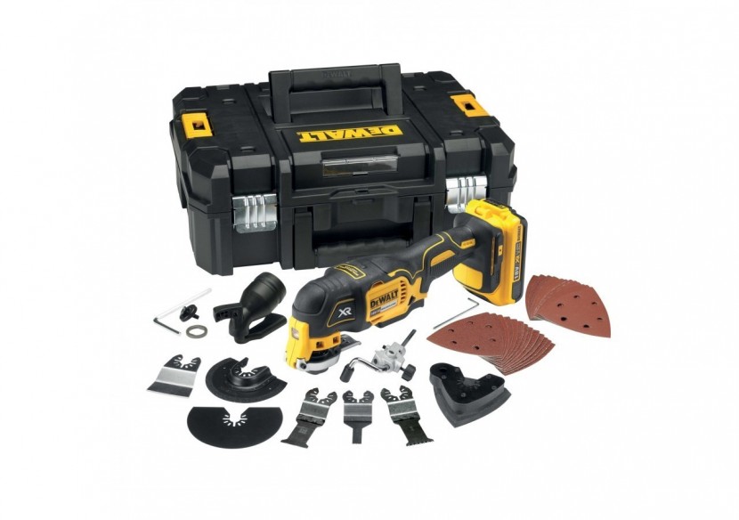 Multi-cutter XR 18V 2Ah Li-Ion Brushless - 32 accessoires - DCS355D2-QW - Dewalt