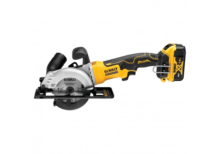 Scie circulaire XR 18V 5Ah Li-Ion Brushless 115 mm - DCS571P2-QW - Dewalt