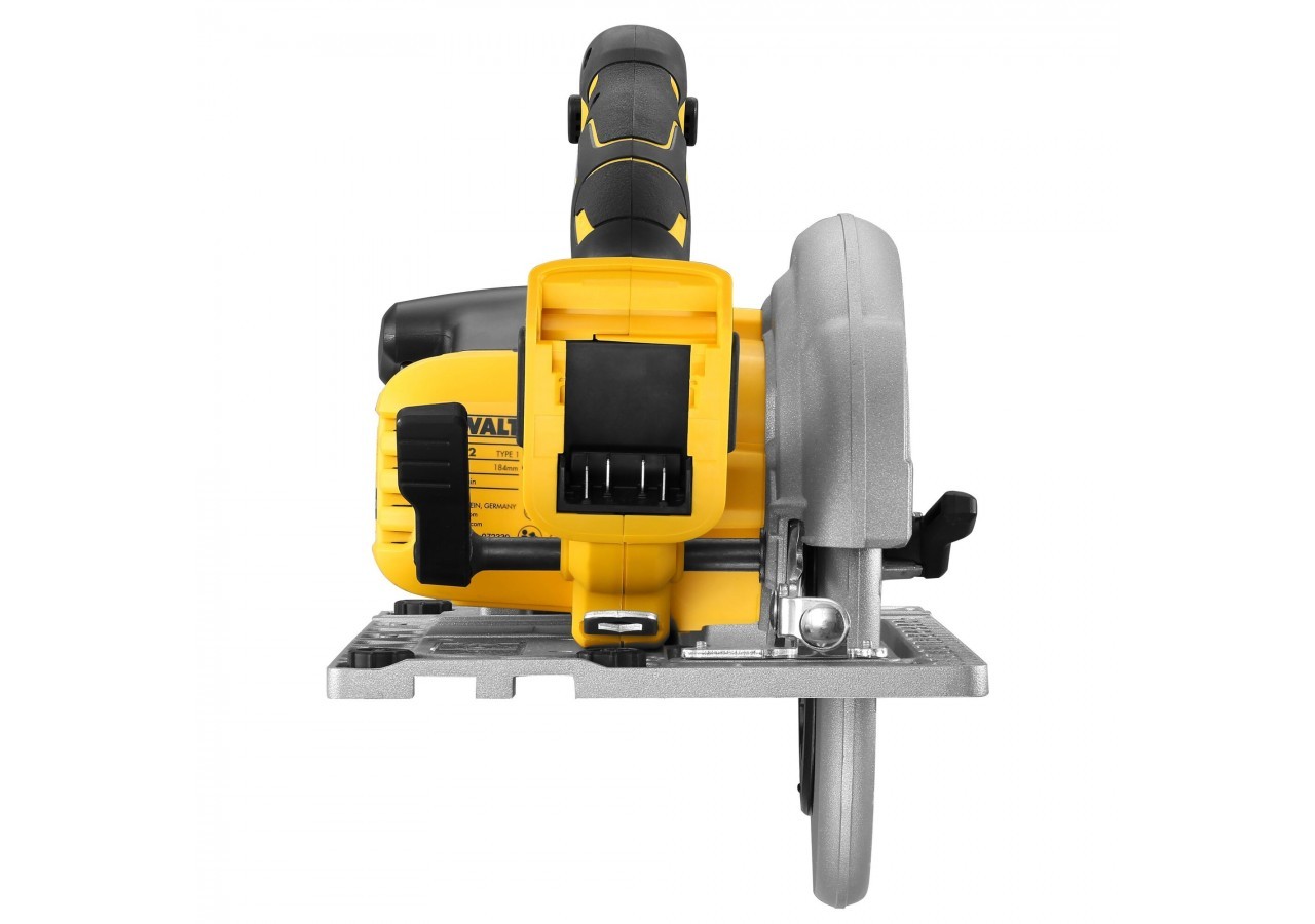 Scie circulaire XR 18V Brushless 184 mm - compatible rail de guidage - DCS572NT-XJ - Dewalt