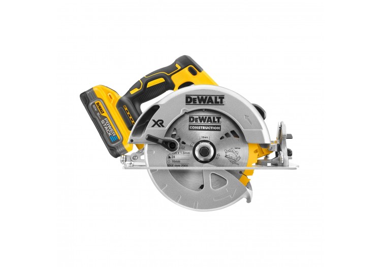 Scie circulaire XR 18V 5Ah Li-Ion Brushless 184 mm - POWERSTACK - DCS570H2T-QW - Dewalt 2