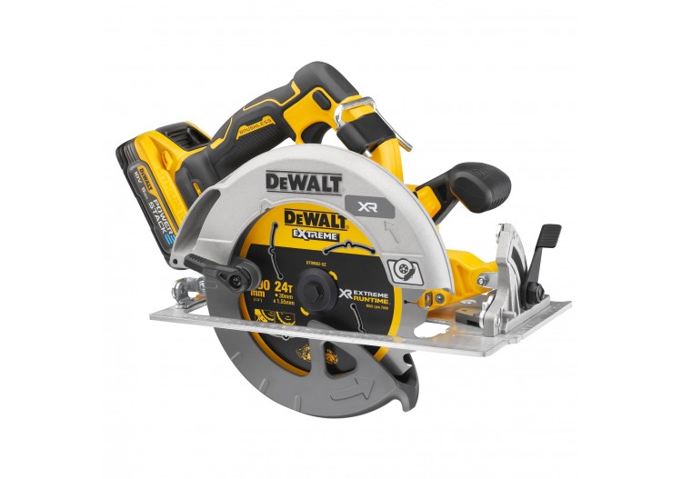 Scie circulaire XR 18V ADVANTAGE 5Ah Li-Ion Brushless 190 mm - POWERSTACK - DCS573H2T-QW - Dewalt