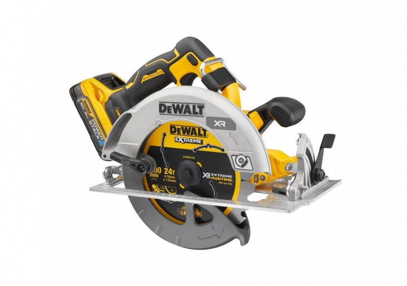 Scie circulaire XR 18V ADVANTAGE 5Ah Li-Ion Brushless 190 mm - POWERSTACK - DCS573H2T-QW - Dewalt