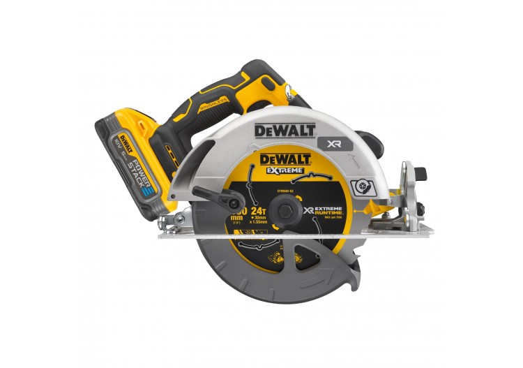 Scie circulaire XR 18V ADVANTAGE 5Ah Li-Ion Brushless 190 mm - POWERSTACK - DCS573H2T-QW - Dewalt 2