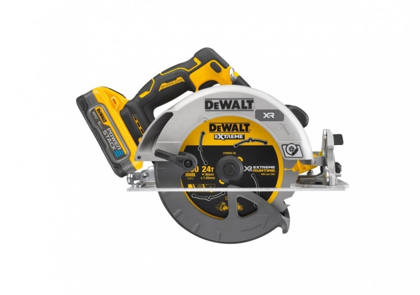 Scie circulaire XR 18V ADVANTAGE 5Ah Li-Ion Brushless 190 mm - POWERSTACK - DCS573H2T-QW - Dewalt