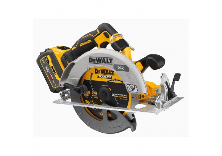Scie circulaire XR 18V ADVANTAGE 6Ah Li-Ion Brushless 190 mm - DCS573T1-QW - Dewalt