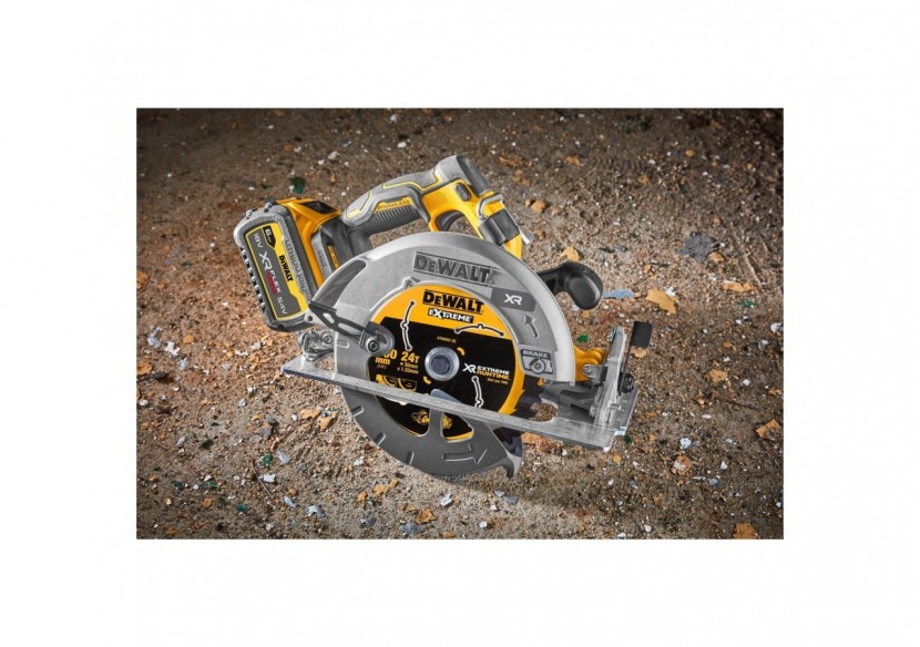 Scie circulaire XR 18V ADVANTAGE 6Ah Li-Ion Brushless 190 mm - DCS573T1-QW - Dewalt